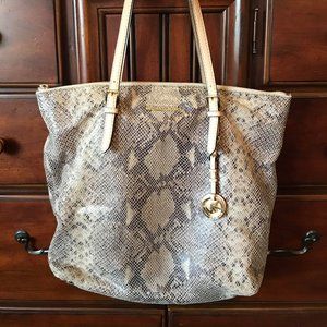 Michael Kors Tote Python/Snake Print